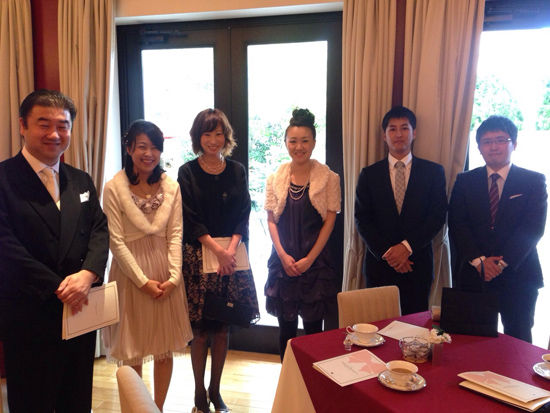 三原さんの結婚式に参加しました アースサポート株式会社